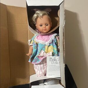 Zapf Creation Vintage Doll BALICA DOLL 18" NIB 1992 By Brigitte Zapf
